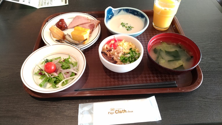 休暇村指宿で食べた朝食ビュッフェ